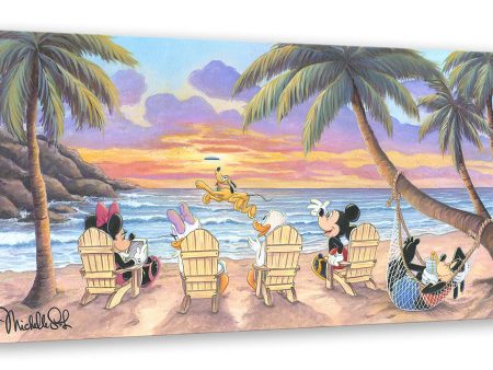 Beautiful Day at the Beach  by Michelle St.Laurent | Signed and Numbered Edition For Discount