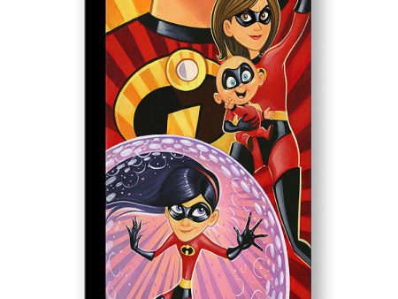 Incredibles to the Rescue  by Tim Rogerson | Signed and Numbered Edition For Cheap