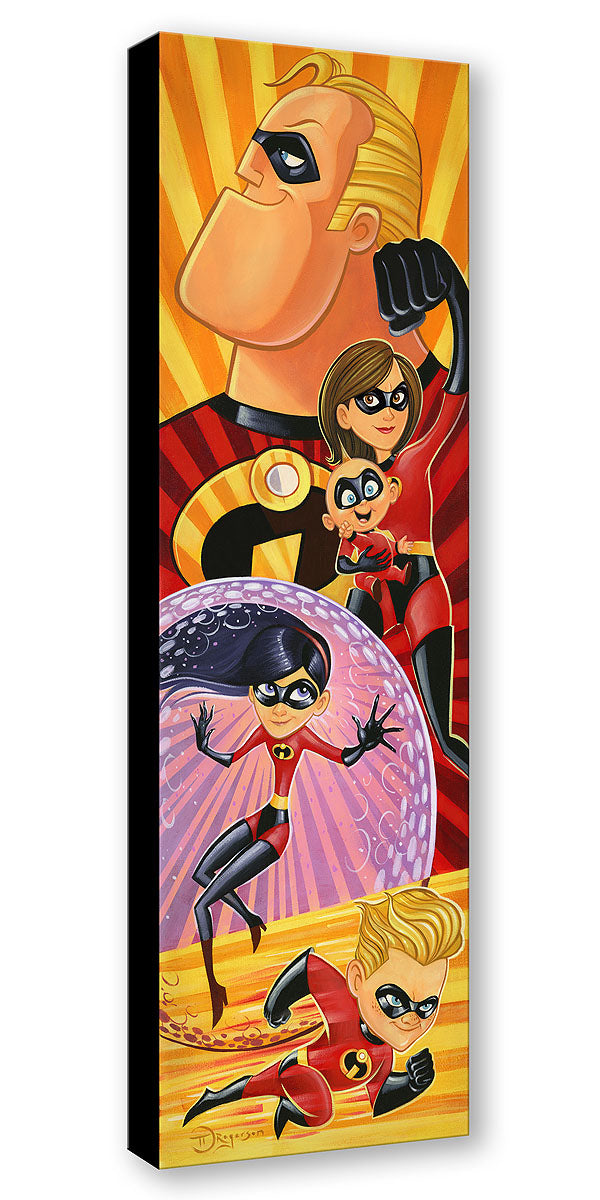 Incredibles to the Rescue  by Tim Rogerson | Signed and Numbered Edition For Cheap