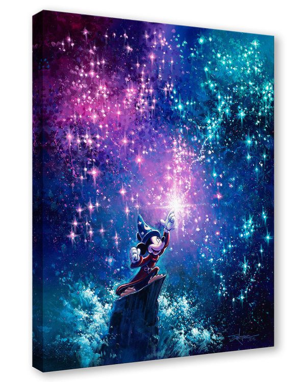 Sorcerer Mickey  by Rodel Gonzalez | Signed and Numbered Edition Hot on Sale