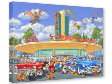 Walt’s Drive-In  by Manuel Hernandez | Signed and Numbered Edition Discount