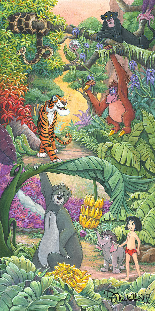 Home in the Jungle  by Michelle St.Laurent | Signed and Numbered Edition For Cheap