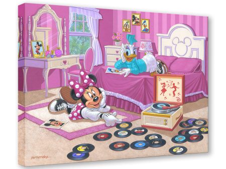 Minnie and Daisy’s Favorite Tune  by Manuel Hernandez | Signed and Numbered Edition For Discount