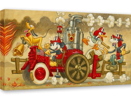 Mickey s Fire Brigade  by Tim Rogerson | Signed and Numbered Edition Online Hot Sale