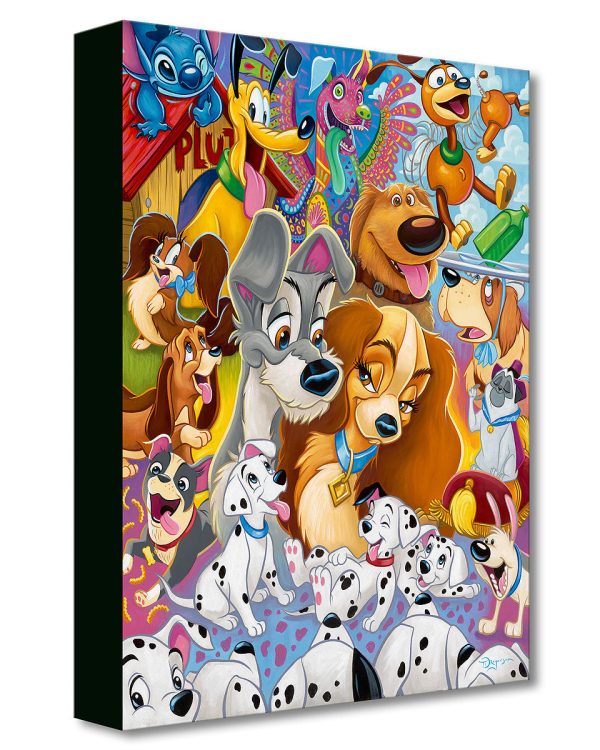 So Many Disney Dogs  by Tim Rogerson For Discount