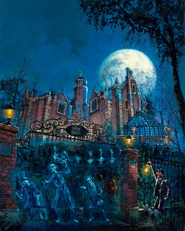 Haunted Mansion  by Rodel Gonzalez |Signed and Numbered Edition Online