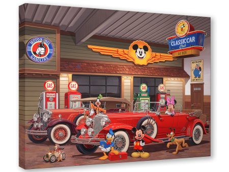 Mickey s Classic Car Club  by Manuel Hernandez | Signed and Numbered Edition Supply