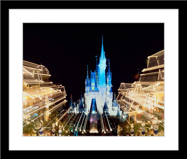 Walt Disney World, Cinderella Castle and Main Street Lights  from Disney Photo Archives For Cheap