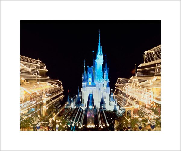 Walt Disney World, Cinderella Castle and Main Street Lights  from Disney Photo Archives For Cheap