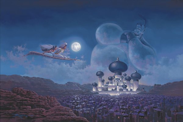 Flight over Agrabah  by Rodel Gonzalez | Signed and Numbered Edition Online