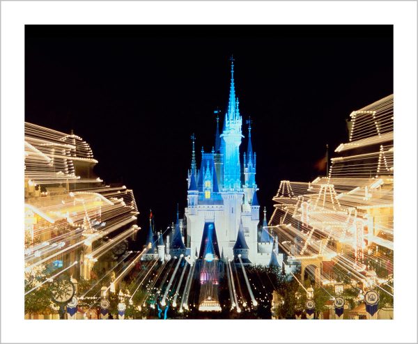 Walt Disney World, Cinderella Castle and Main Street Lights  from Disney Photo Archives For Cheap