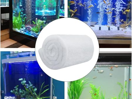 1 Pcs Aquarium Filter Sponge Biochemical Cotton Filter Foam Sponge Media Roll Pad for Aquarium Fish Tanks Online now