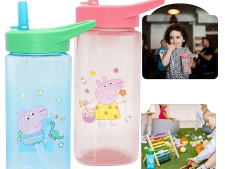 2Pk Water Bottles with Straw Online Hot Sale