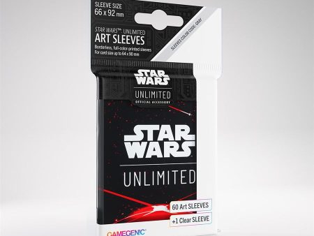 Gamegenic - Star Wars: Unlimited Art Sleeves: Space Red (60ct) Online Sale