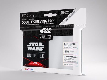 Gamegenic - Star Wars: Unlimited Art Double Sleeving Pack: Space Red (60ct) Online