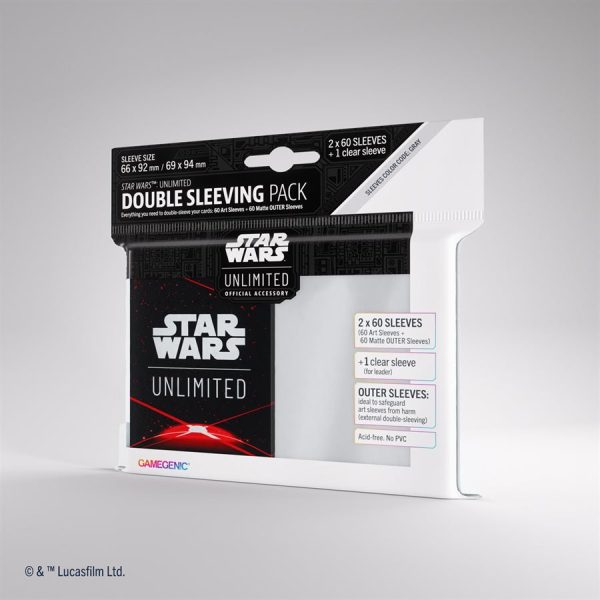 Gamegenic - Star Wars: Unlimited Art Double Sleeving Pack: Space Red (60ct) Online