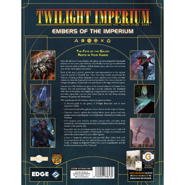 Twilight Imperium - Embers of the Imperium (Book) For Discount