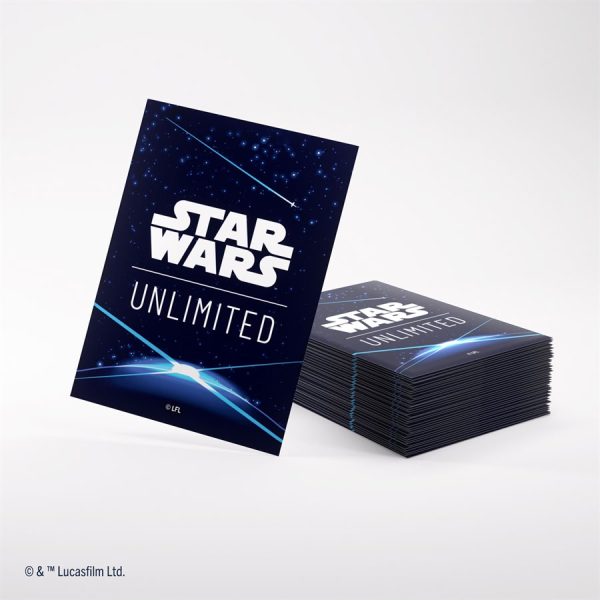 Gamegenic - Star Wars: Unlimited Art Sleeves: Space Blue (60ct) Hot on Sale