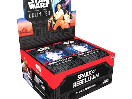 Star Wars: Unlimited: Spark of Rebellion Draft Booster Display Cheap