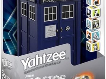 DOCTOR WHO: TARDIS: YAHTZEE - BOARD GAME-50TH For Discount