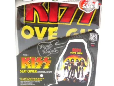 KISS: LOVE GUN: SEAT COVER - ROCK-N-RIDE For Cheap