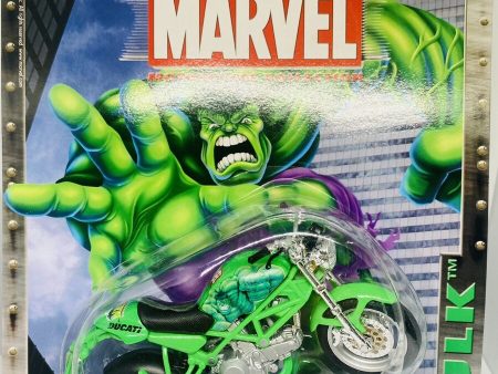 HULK MOTORCYCLE: DUCATI MONSTER 900 - MAISTO-DIE-CAST-2002-SERIES 1 Sale