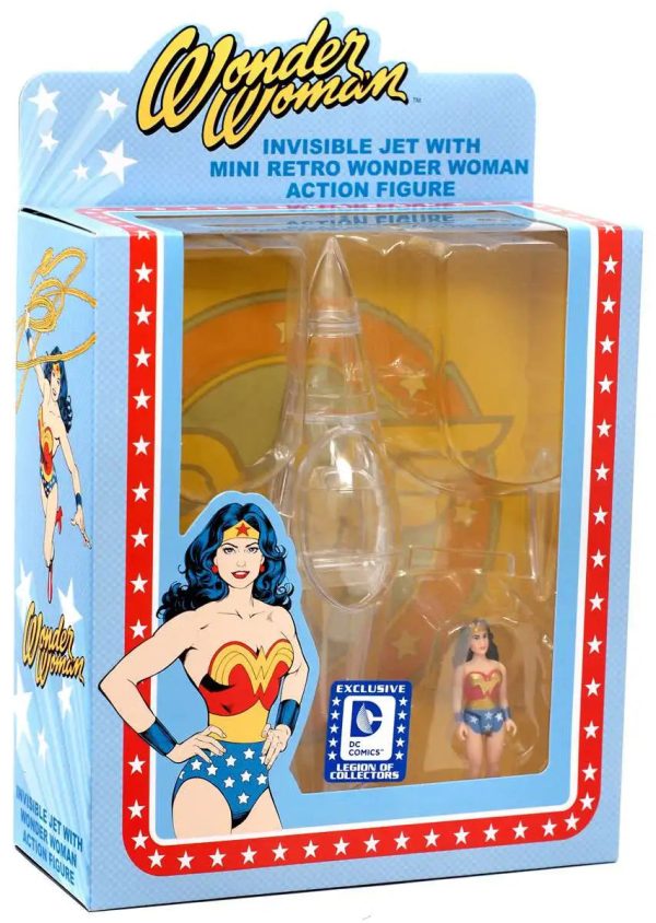 WONDER WOMAN WITH INVISIBLE JET - FUNKO-EXCLUSIVE on Sale