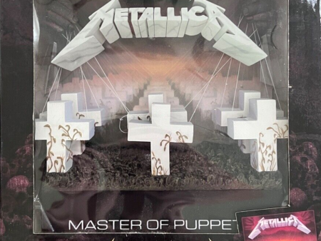 METALLICA: MASTER OF PUPPETS - MCFARLANE-3D ALBUM COVER Cheap