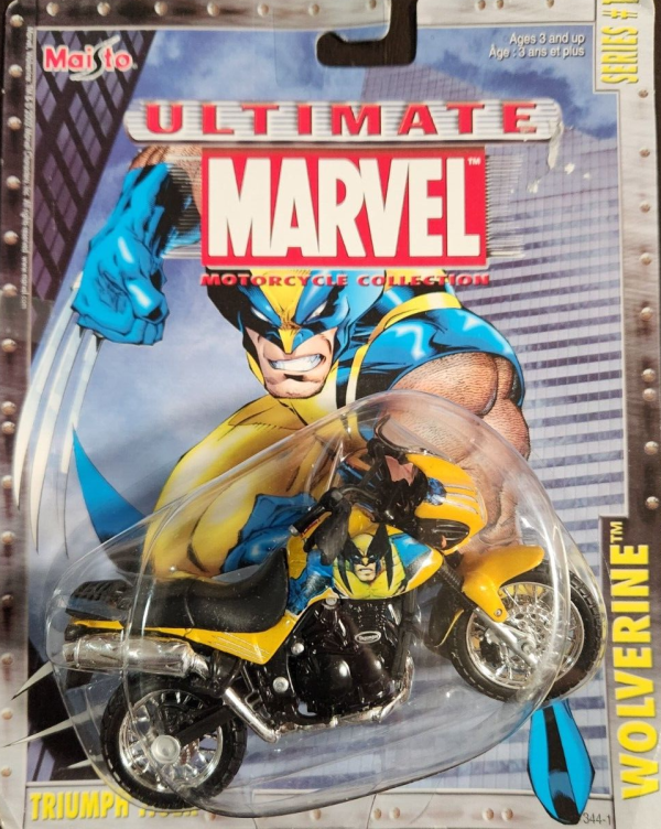 WOLVERINE MOTORCYCLE: TRIUMPH TIGER - MAISTO-DIE-CAST-2002-SERIES 1 Discount