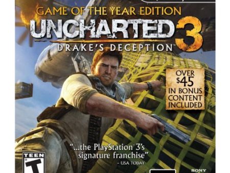 UNCHARTED 3 GAME OF THE YEAR EDITION Sale