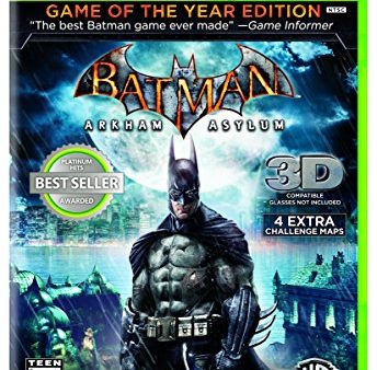 BATMAN: ARKHAM ASYLUM (GAME OF THE YEAR EDITION) - XBOX 360 Supply