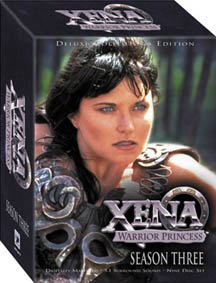 XENA: WARRIOR PRINCESS  - DVD-SEASON THREE For Cheap